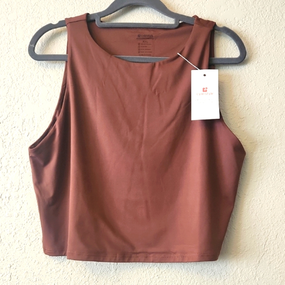 New Athleisure Crop Top